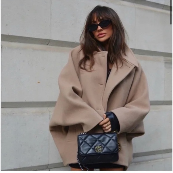 Oversized coat Bloggers Favorite Zara lookalike nwt - Picture 4 of 12